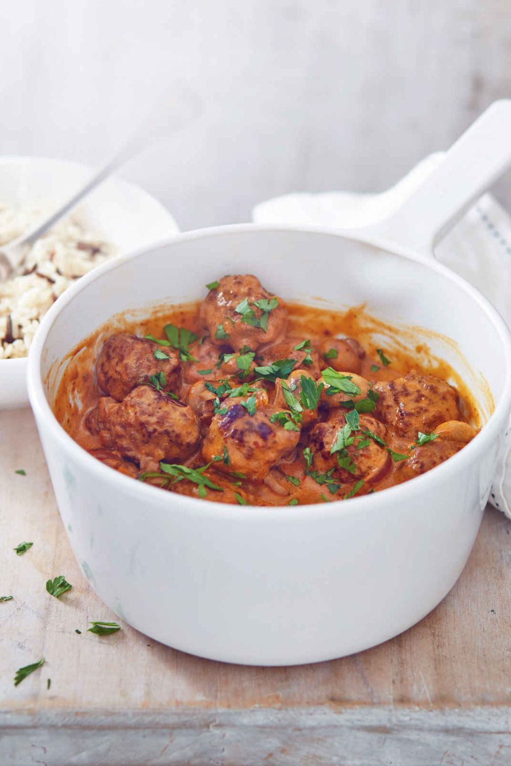 Slow Cooker Meatball Stroganoff