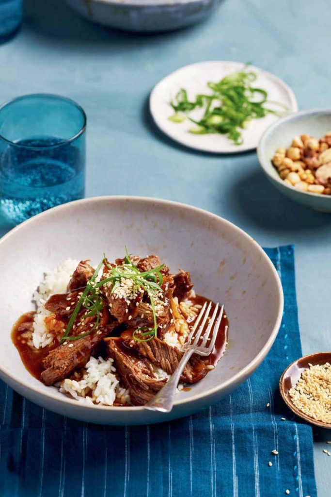 Slow Cooker Mongolian Beef Curry