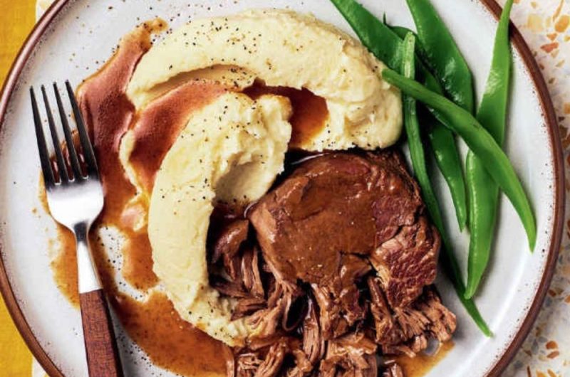 Slow Cooker Ox Cheeks With Ale Gravy