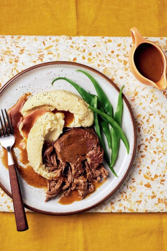 Slow Cooker Ox Cheeks With Ale Gravy