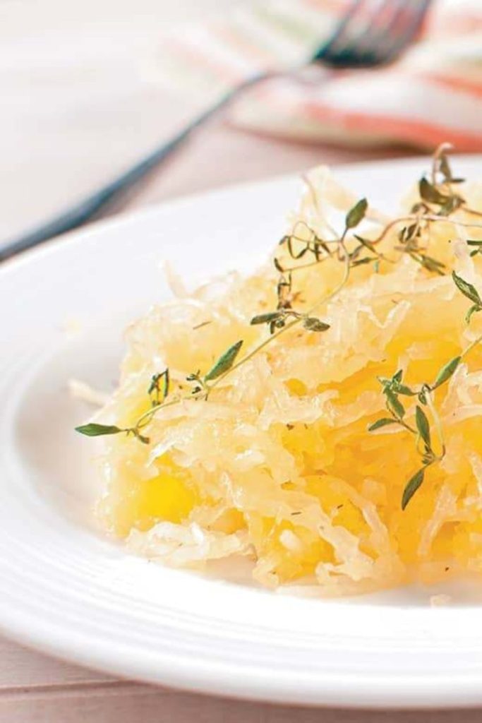 Spice-rubbed Spaghetti Squash