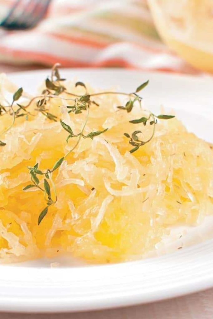 Spice-rubbed Spaghetti Squash