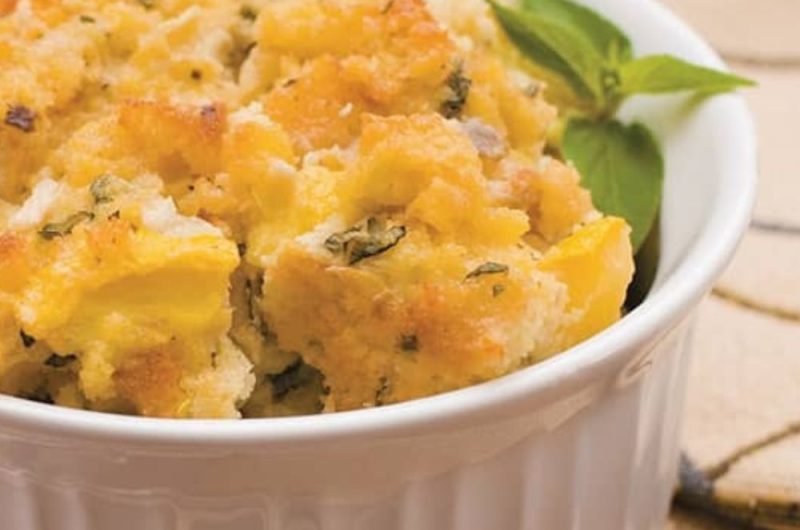 Slow Cooker Squash Casserole