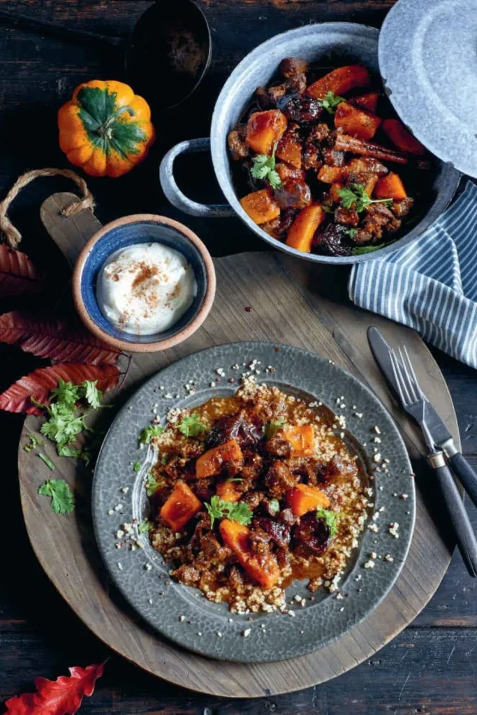 Squash Venison-Tagine