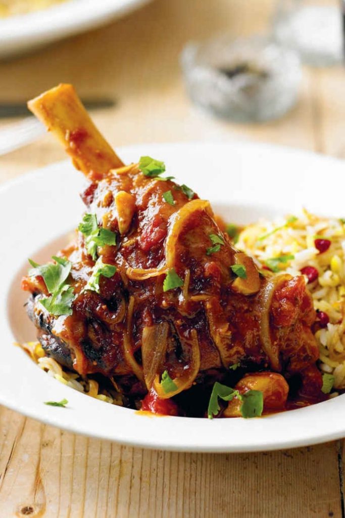 Sticky Spiced Lamb Shanks