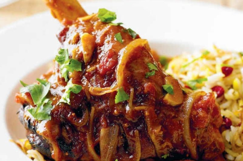 Sticky Spiced Lamb Shanks