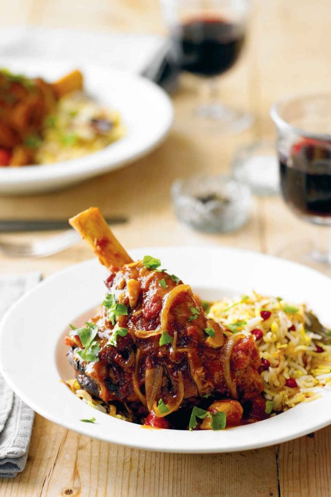 Sticky Spiced Lamb Shanks