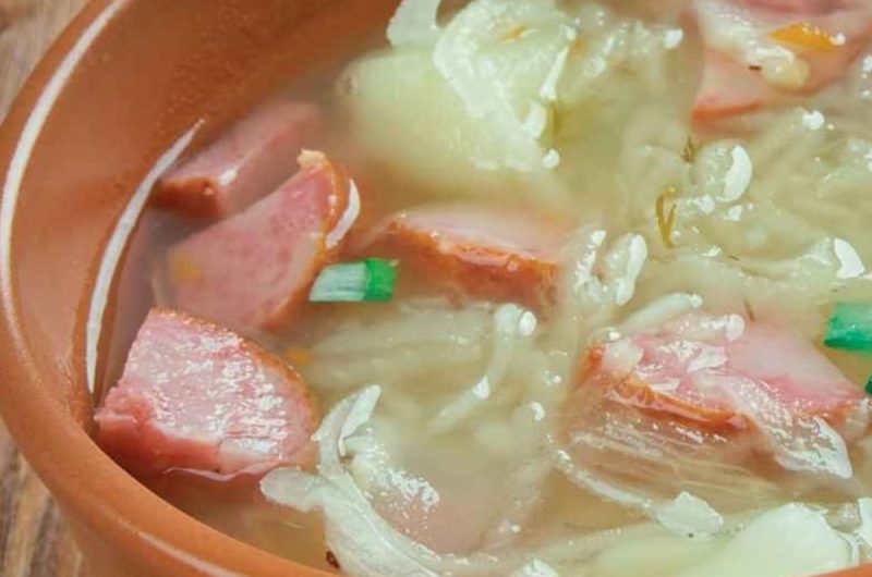 Slow Cooker Cabbage Soup With Kielbasa