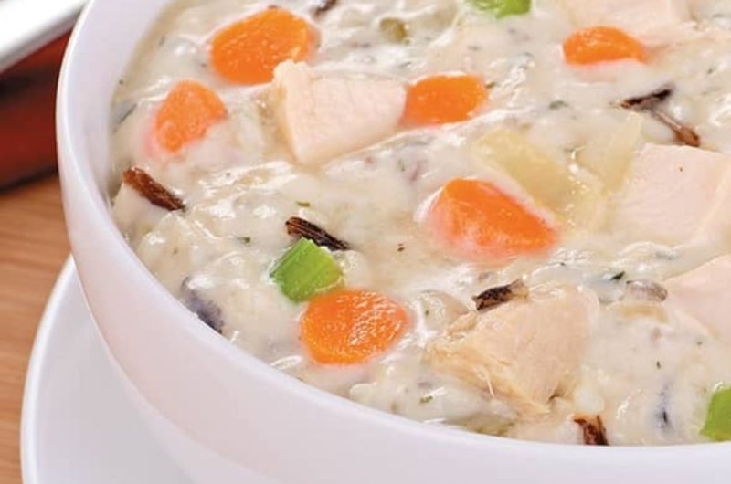 Slow Cooker Chicken Soup With Wild Rice