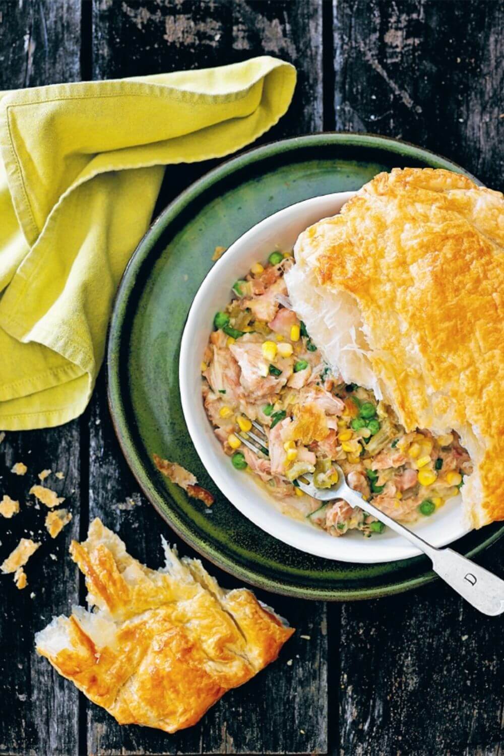 Slow Cooker Chicken and Vegetable Pie