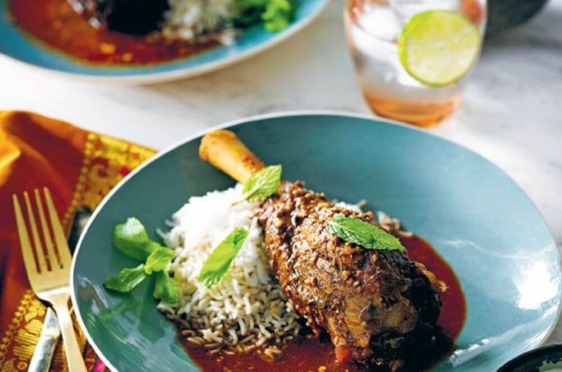 Slow Cooker Lamb Shank Vindaloo