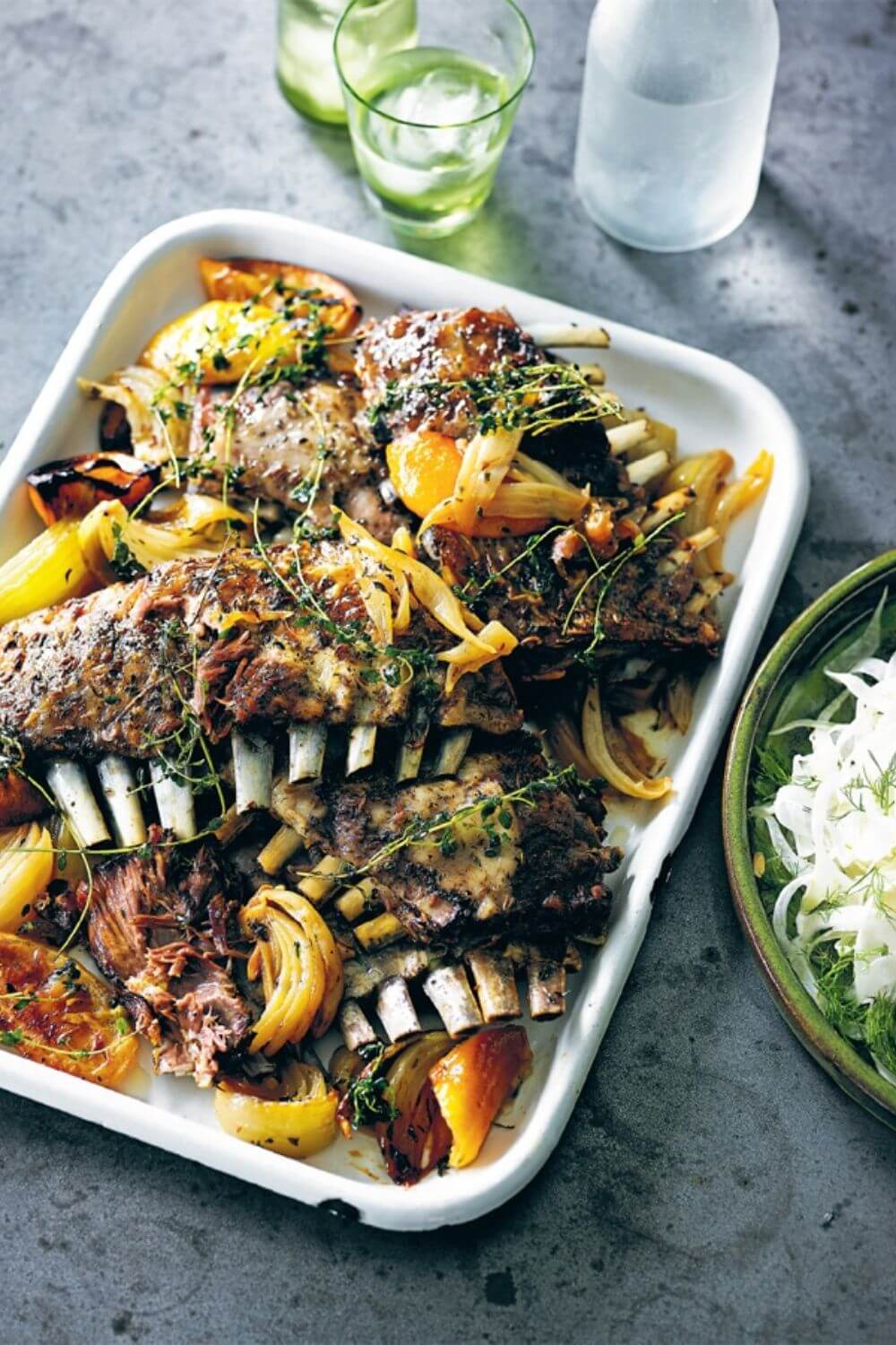 Slow Cooker Lemon and Cumin Lamb Ribs