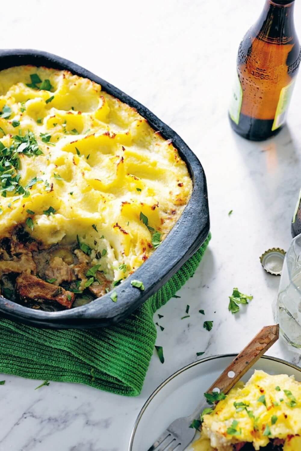 Slow Cooker Pork, Apple and Cider Pie