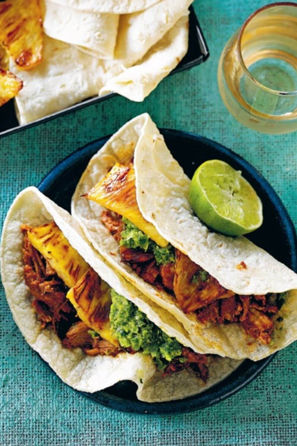 Slow Cooker Pork and Pineapple Tacos