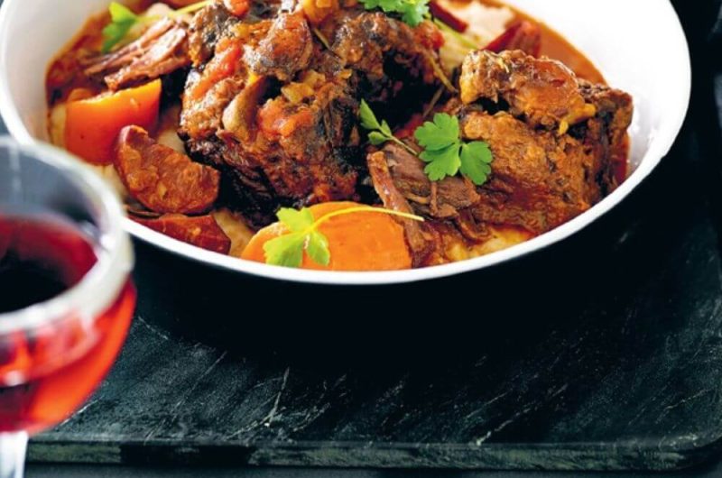 Slow Cooker Spanish Oxtail and Chorizo Stew