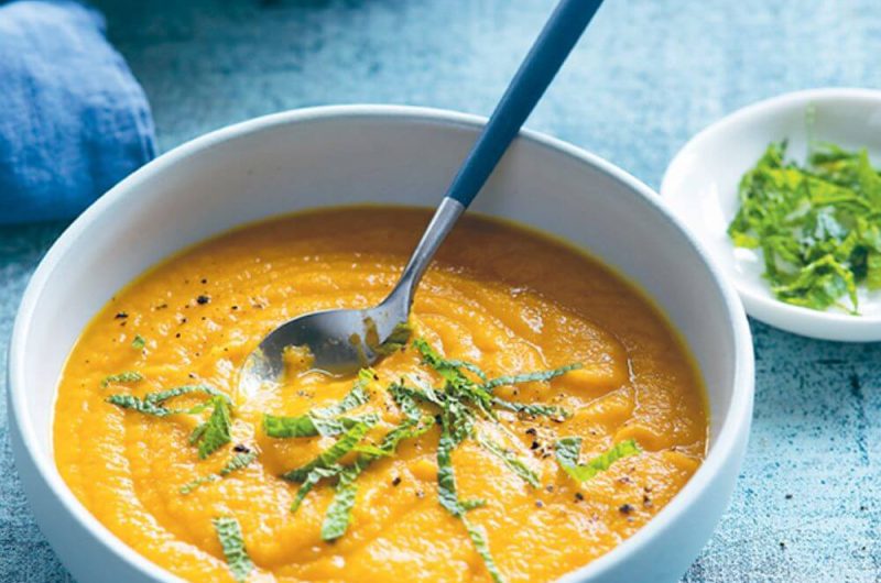 Slow Cooker Spiced Carrot and Cumin Soup