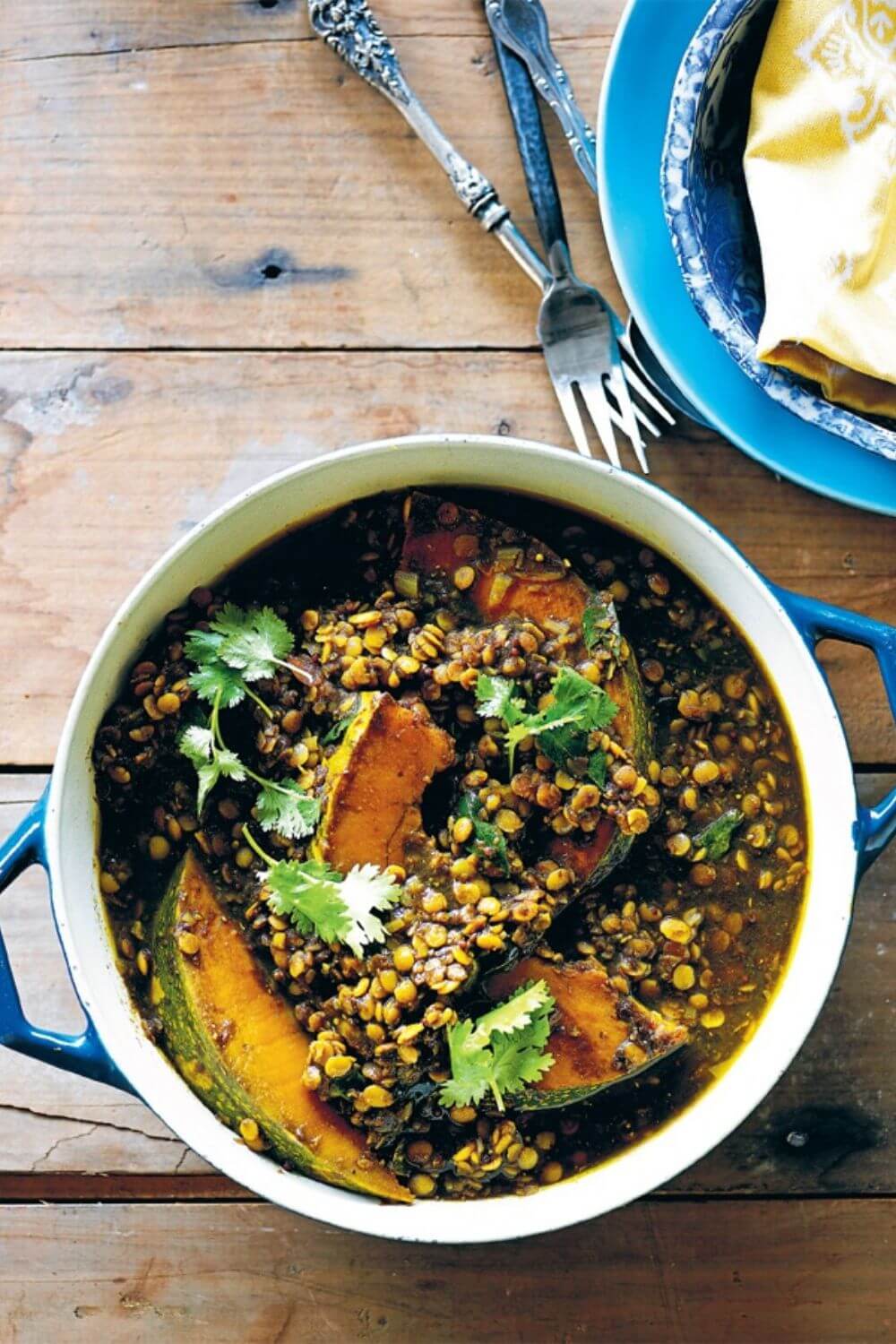 Slow Cooker Tamarind and Pumpkin Sambar