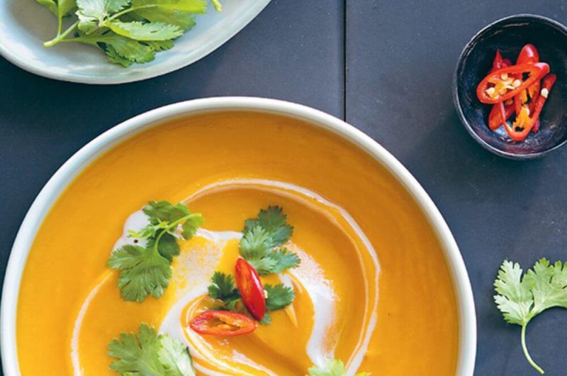 Slow Cooker Thai-style Pumpkin Soup