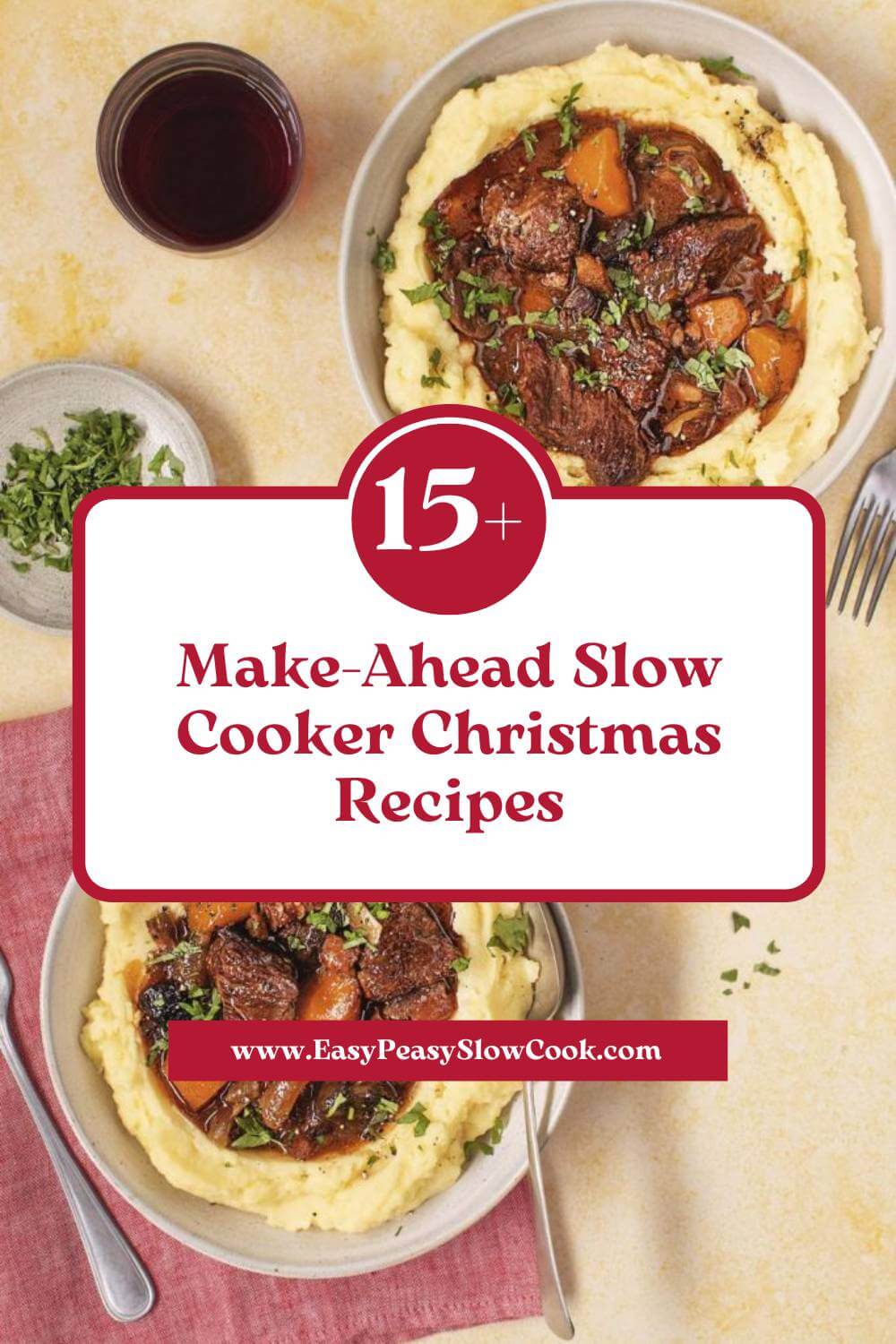 15+ Make-Ahead Slow Cooker Christmas Recipes