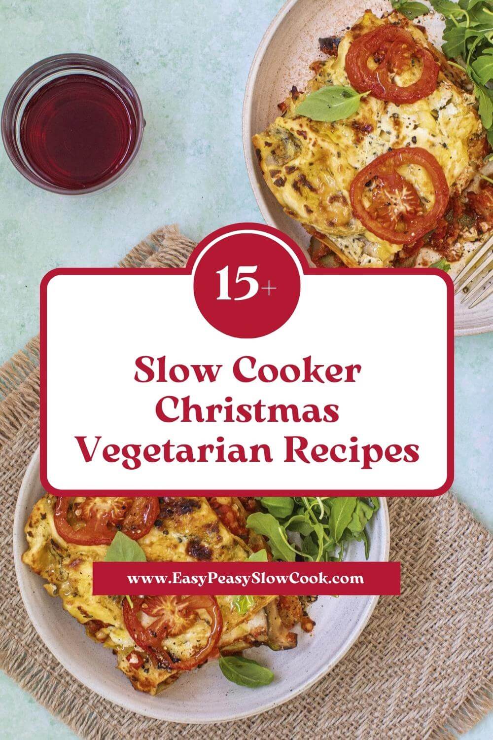 15+ Slow Cooker Christmas Vegetarian Recipes