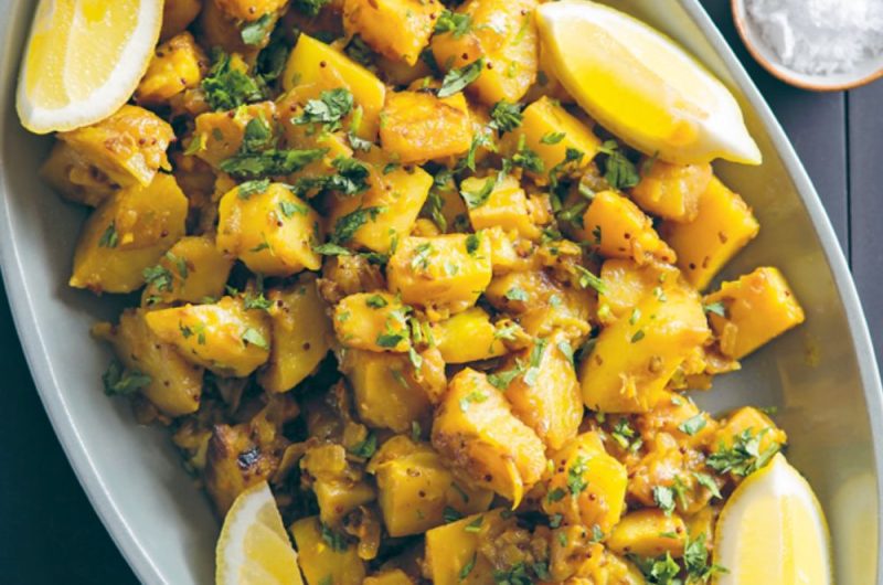 Slow Cooker Aloo Bhaji