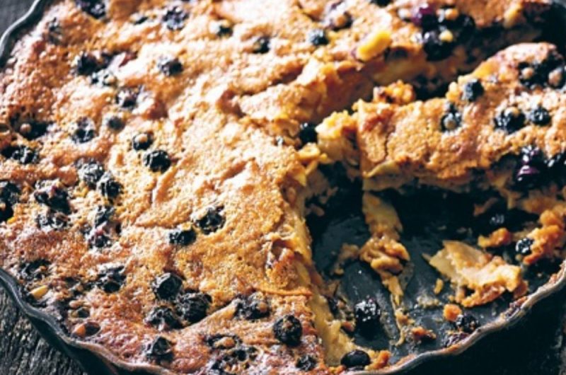 Slow Cooker Apple And Blueberry Pie