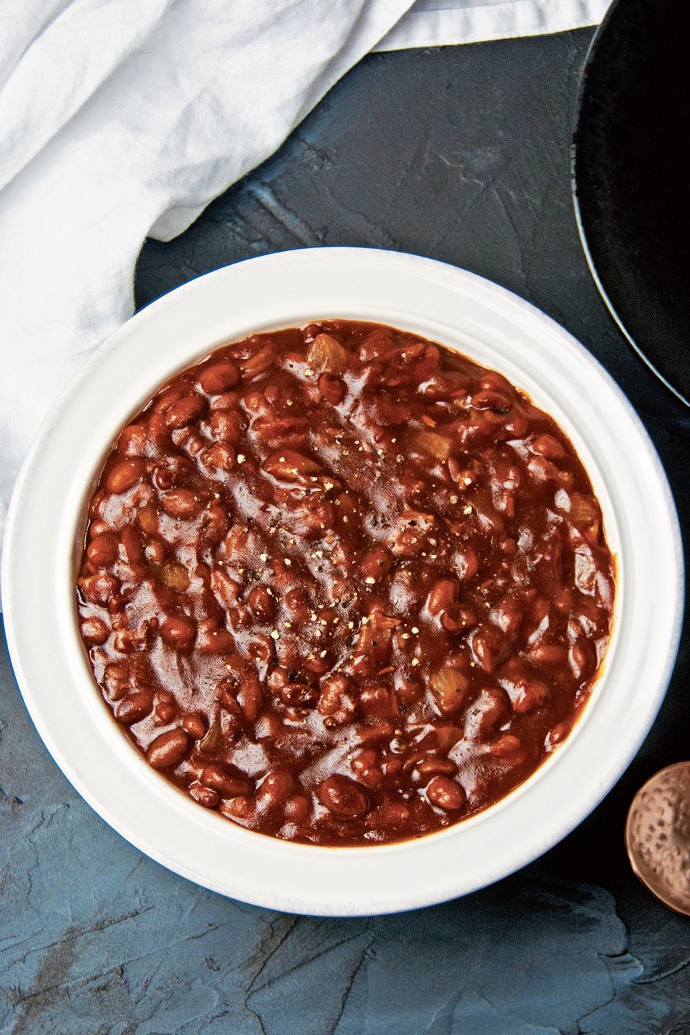 Slow Cooker Bacon Baked Beans