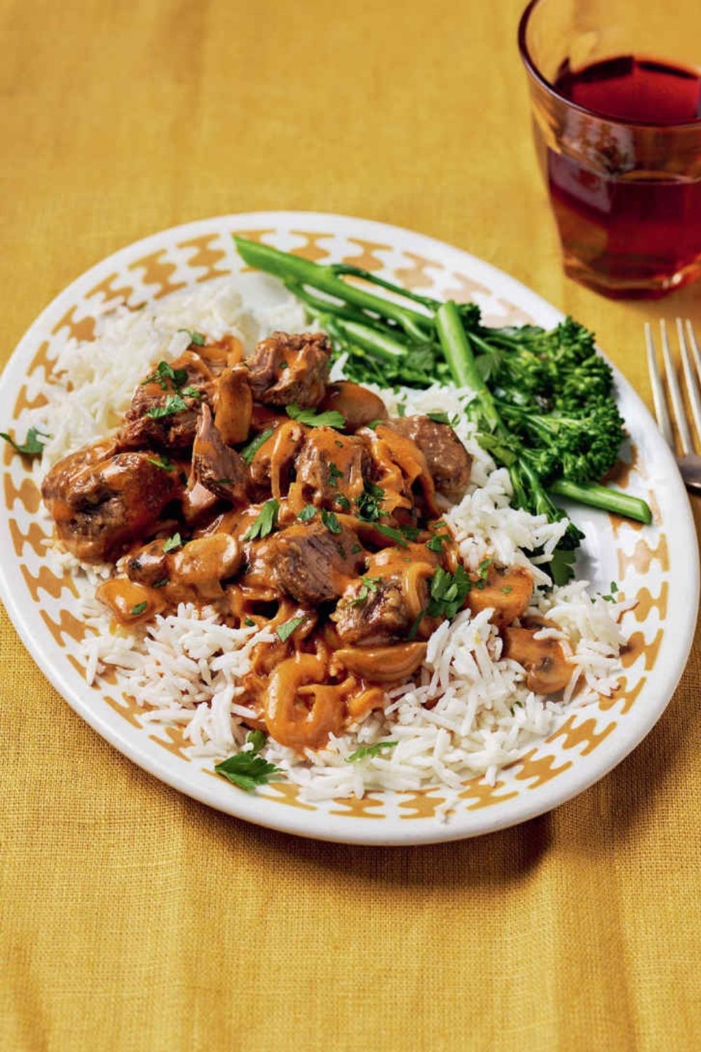 Slow Cooker Beef & Mushroom Stroganoff