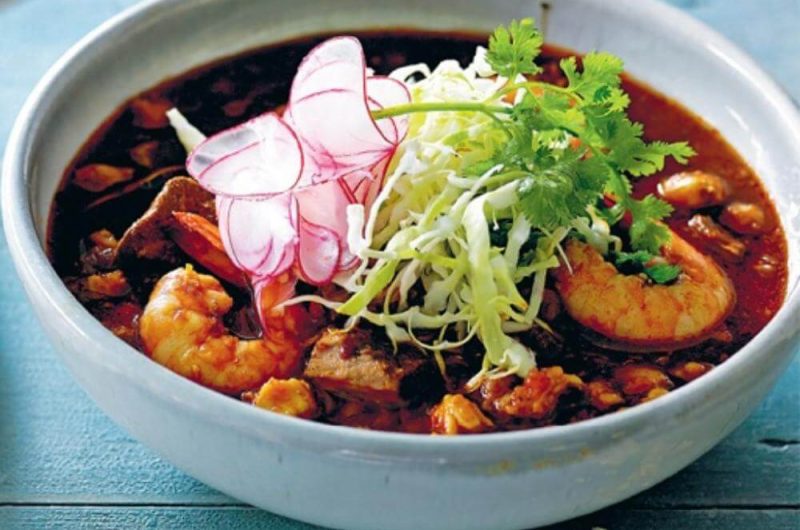 Slow Cooker Pork and Prawn Pozole