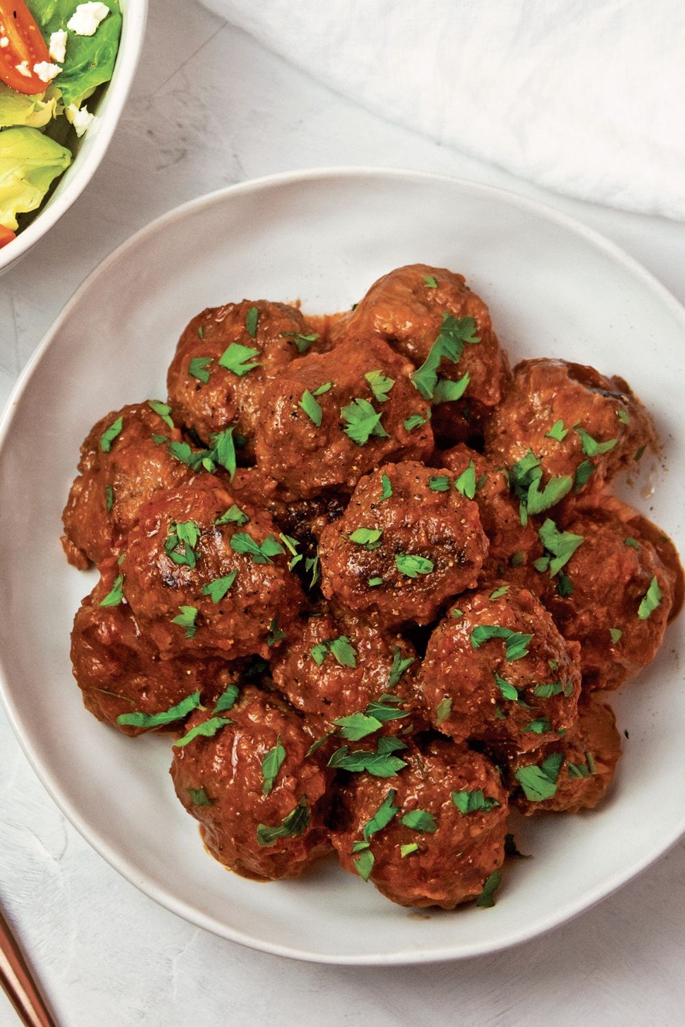 Slow Cooker Brown Sugar Chili Bacon Meatballs