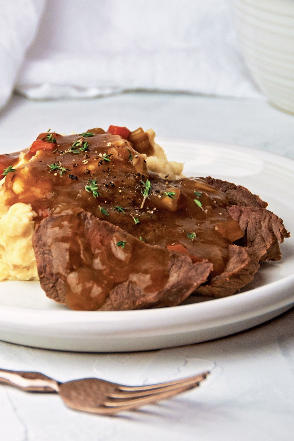 Slow Cooker Caramelized-Onion Pot Roast