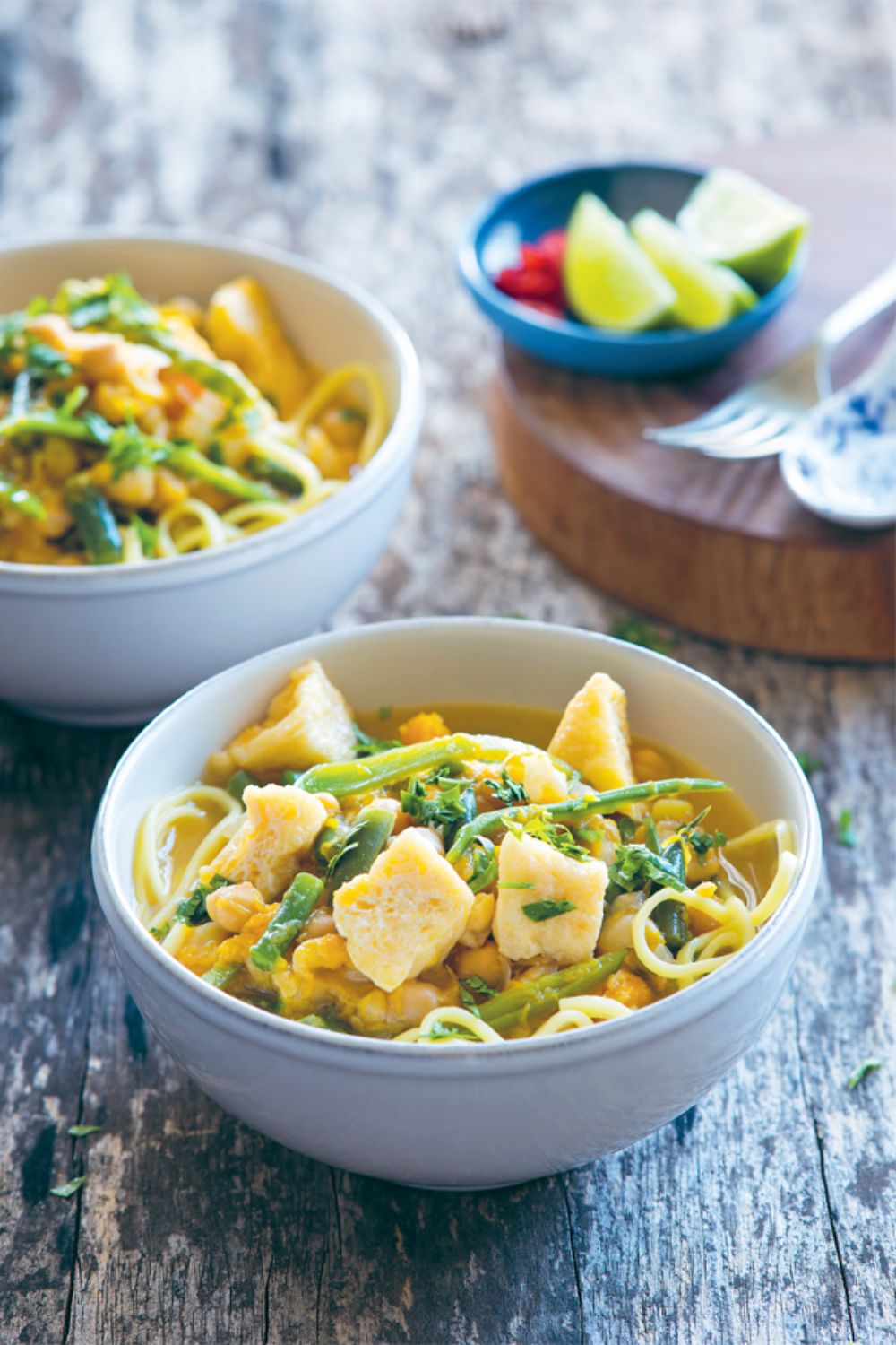 Slow Cooker Fragrant Tofu And Vegetables In Coconut Broth