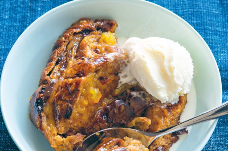 Slow Cooker Marmalade Bread And Butter Pudding