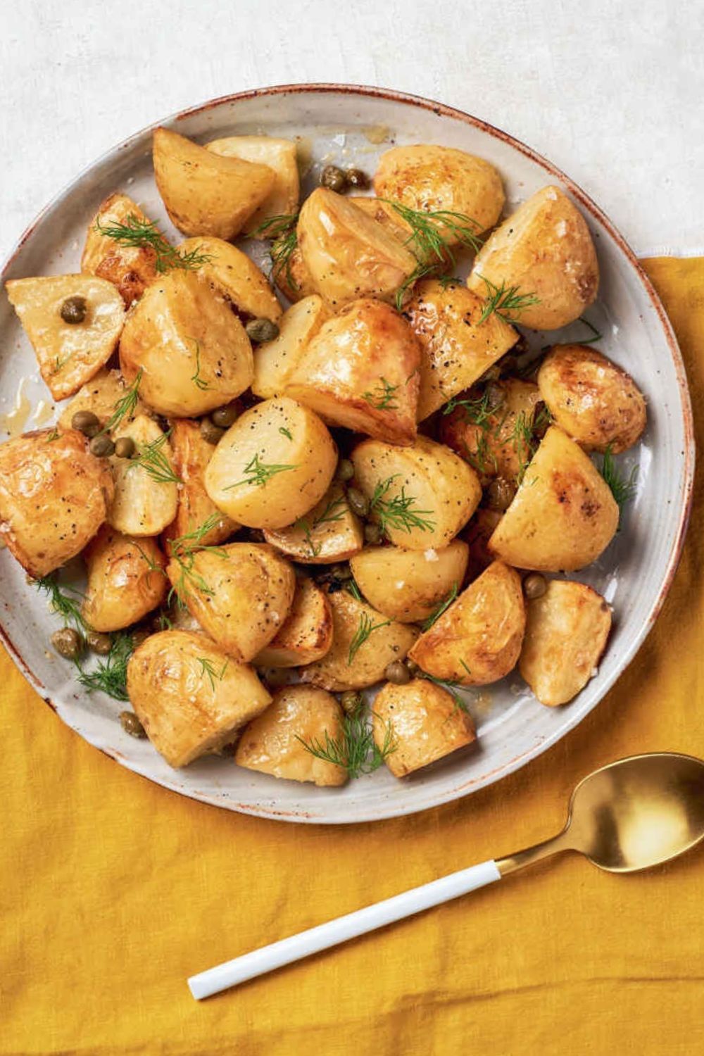 Slow Cooker New Potatoes With Capers & Lemon Butter