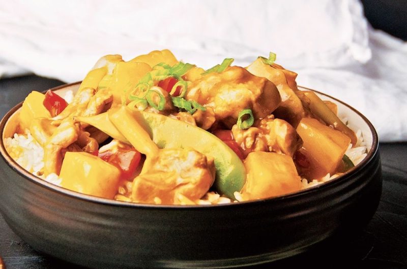 Slow Cooker Pineapple Sweet And Sour Chicken