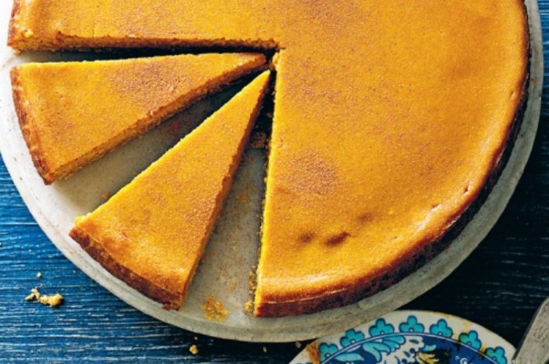 Slow Cooker Pumpkin And Cinnamon Cheesecake