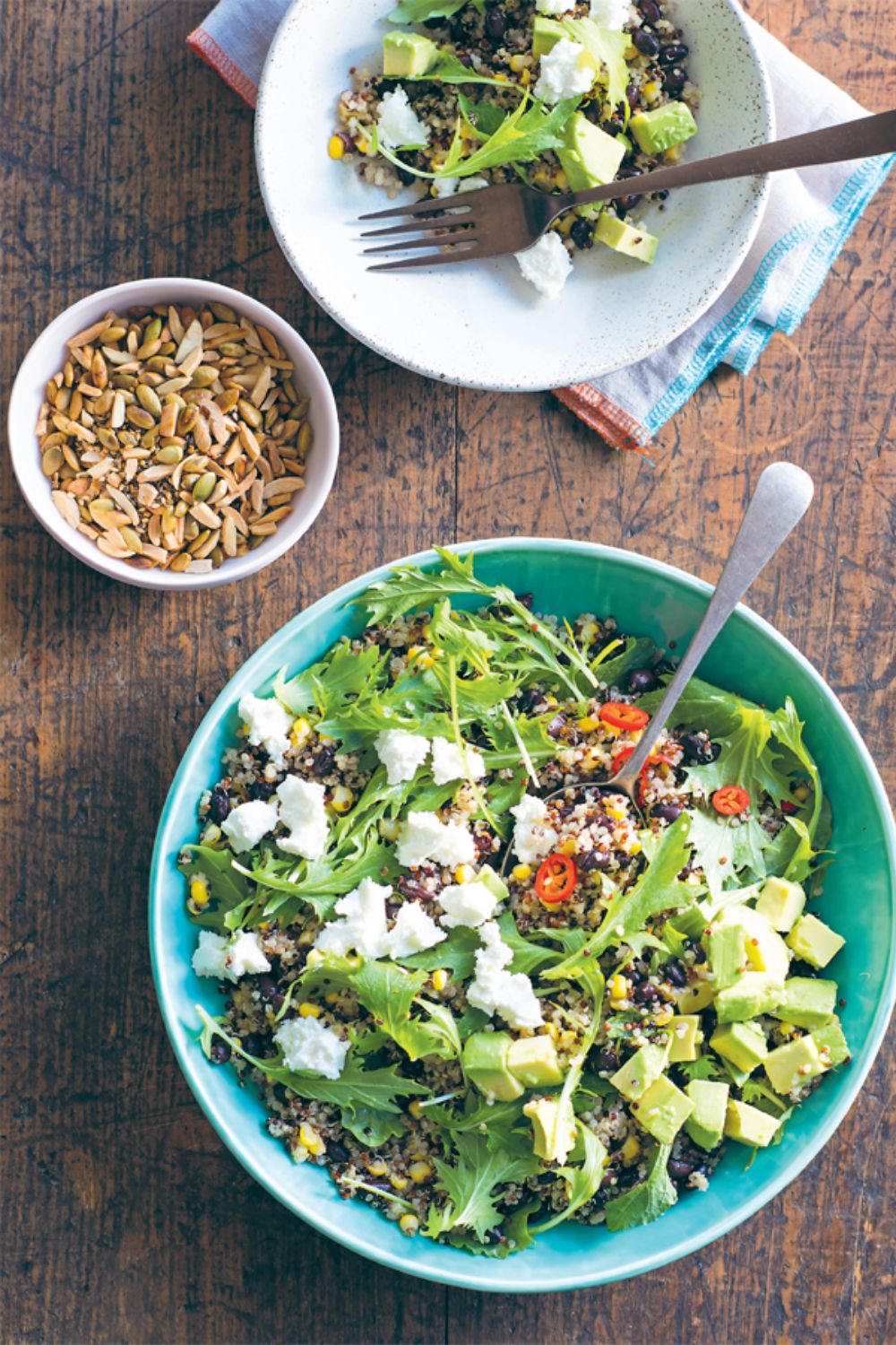 Slow Cooker Quinoa, Corn And Black Bean Salad