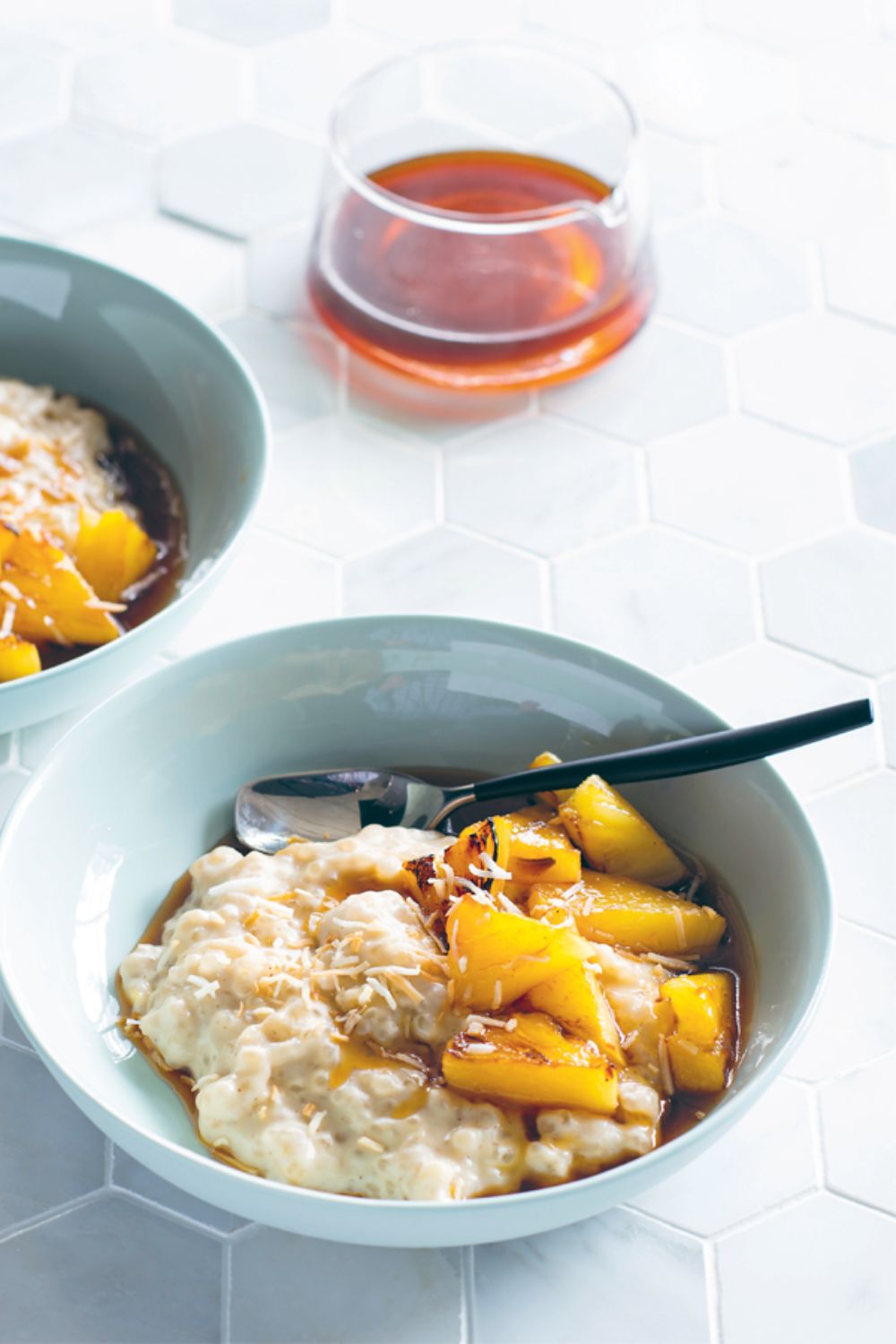 Slow Cooker Sago Pudding With Caramelised Pineapple