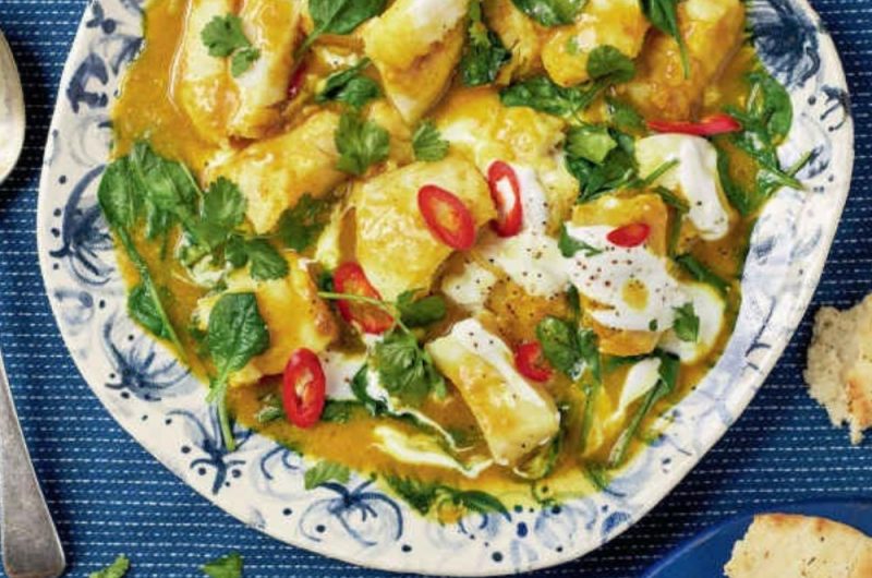 Slow Cooker Simple Fish Curry