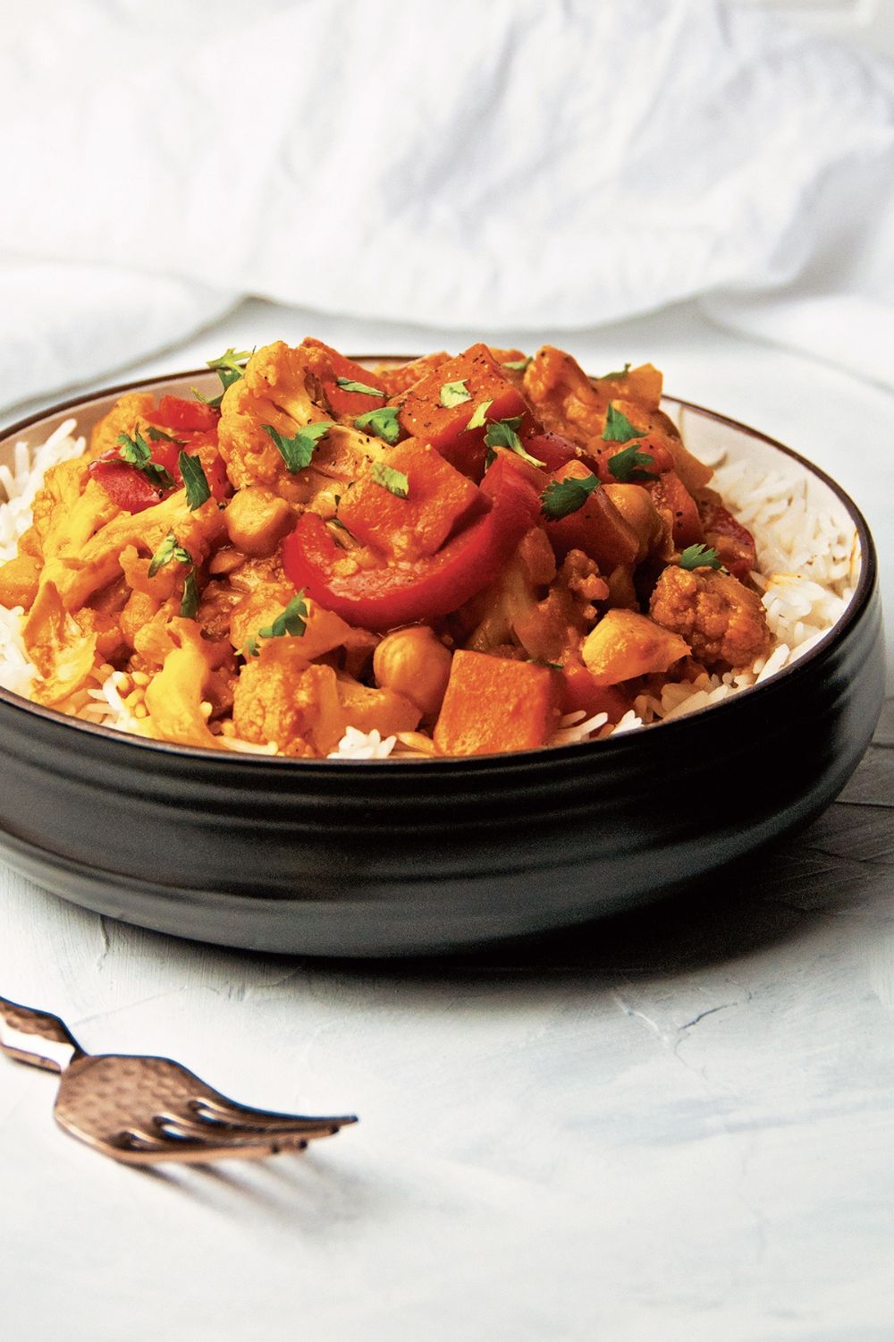 Slow Cooker Indian-spiced Vegetable Curry