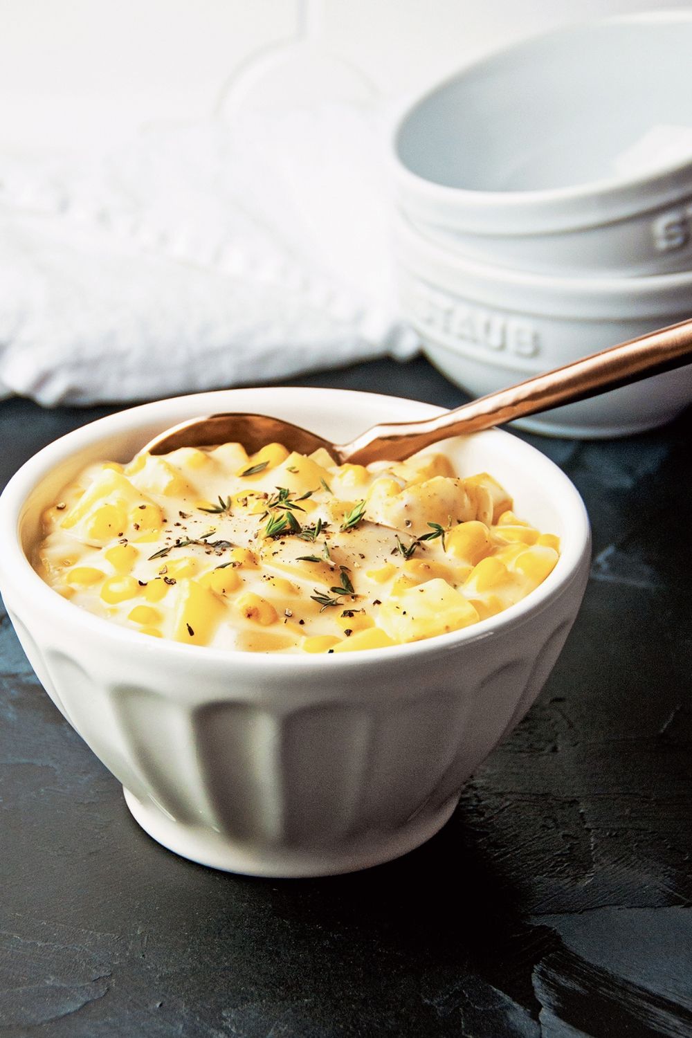 Slow Cooker Sweet And Creamy Corn Chowder