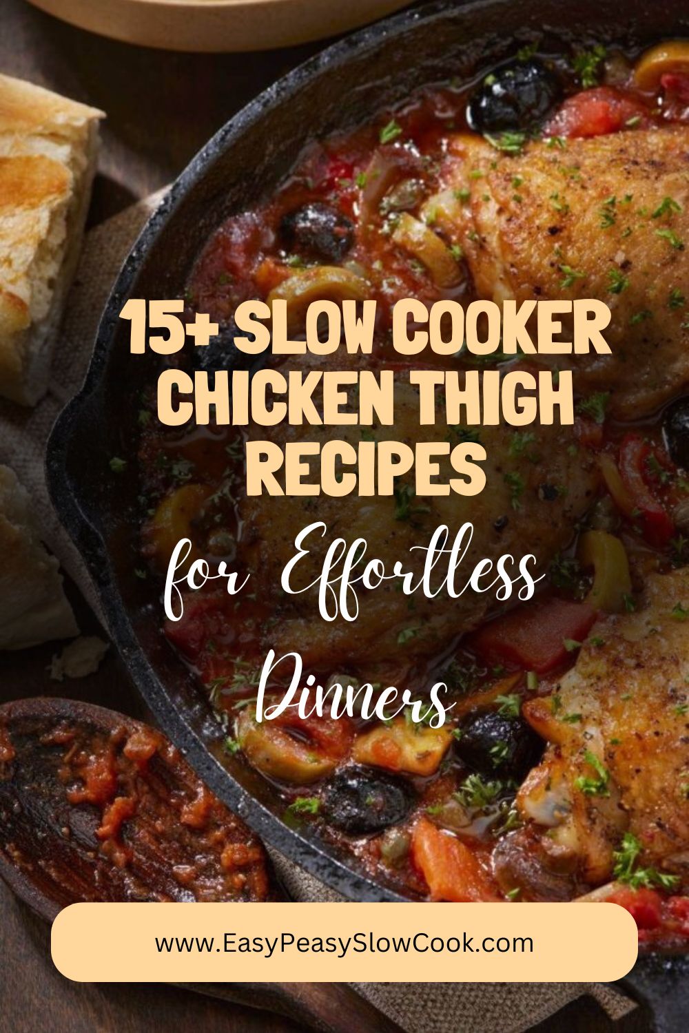 15+ Slow Cooker Chicken Thigh Recipes for Effortless Dinners