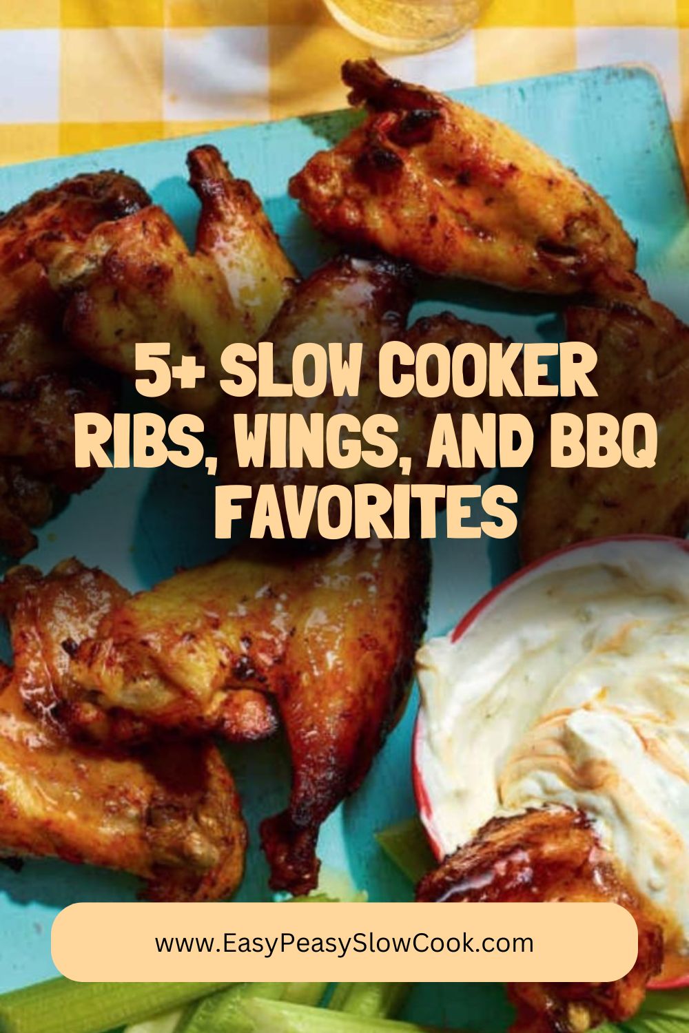 5+ Slow Cooker Ribs, Wings, and BBQ Favorites