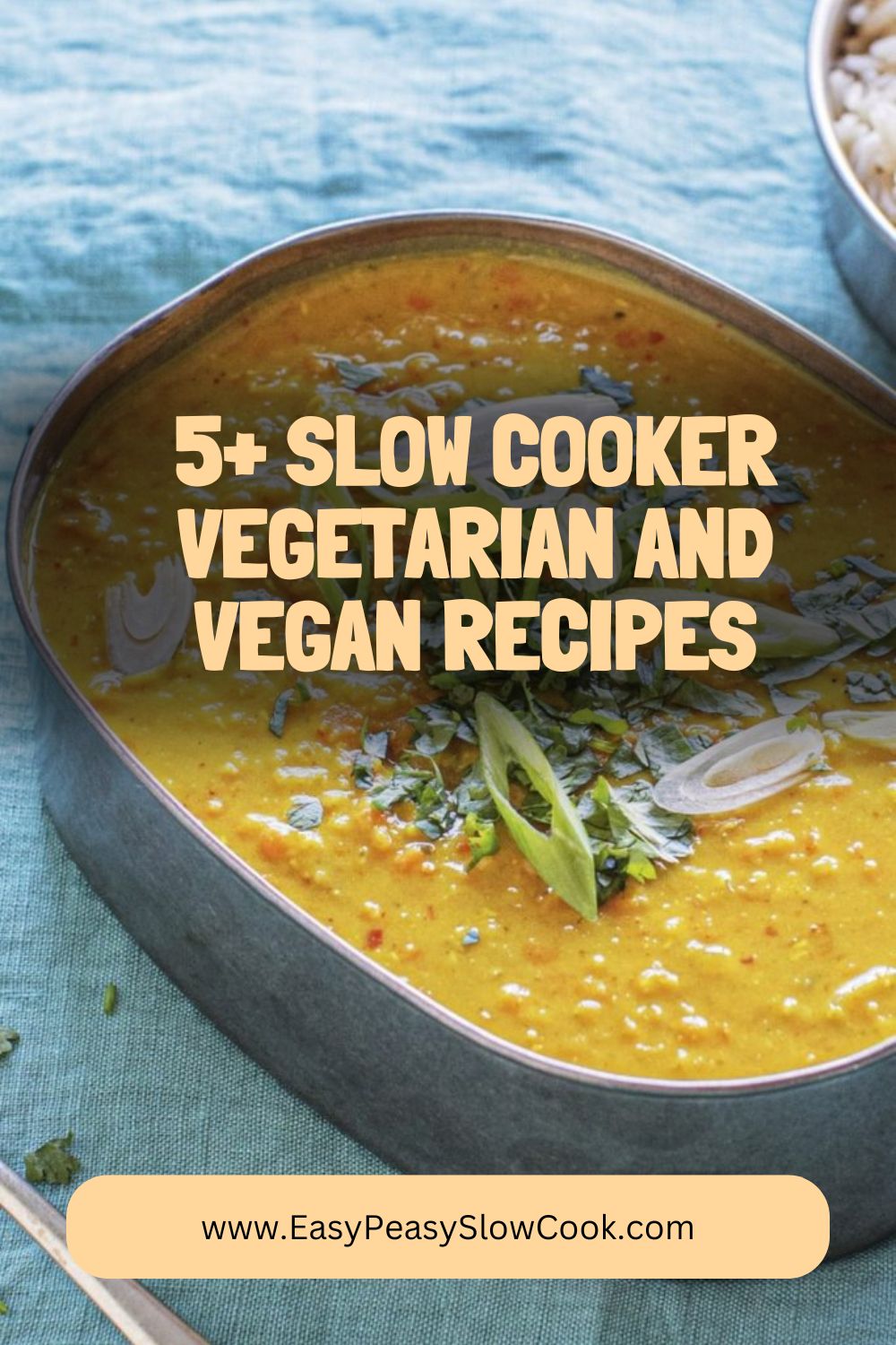 5+ Slow Cooker Vegetarian and Vegan Recipes