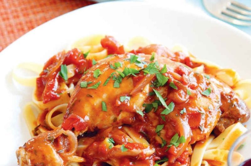 Slow Cooker Chicken Arrabbiata