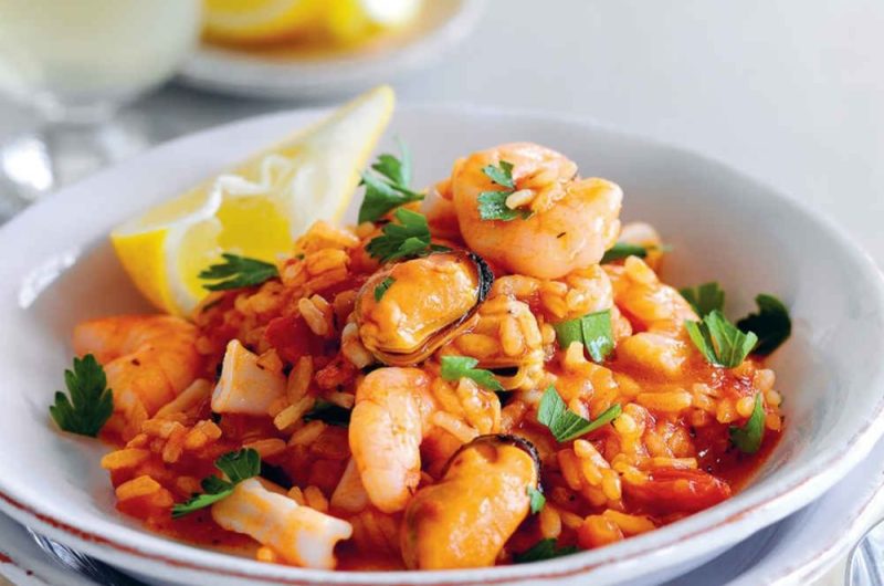 Slow Cooker Easy Paella