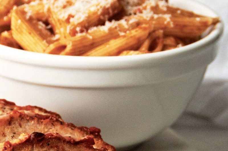 Slow Cooker Italian Sausage Penne Pasta