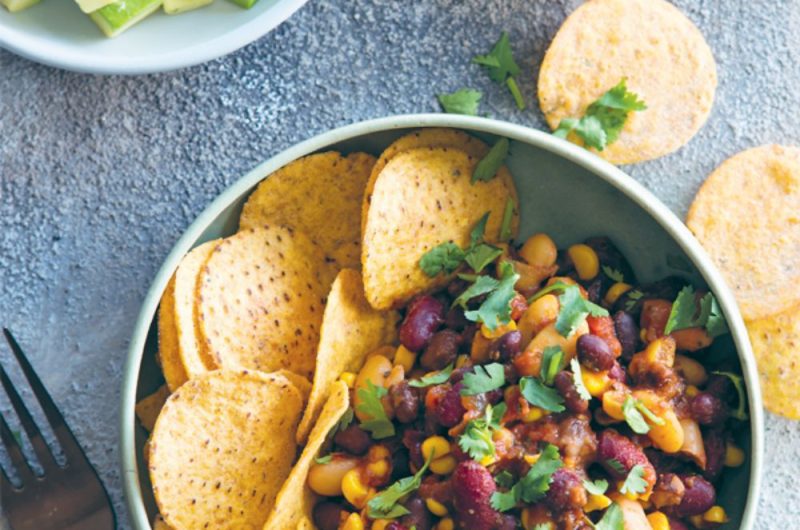 Slow Cooker Three-bean Chipotle Chilli