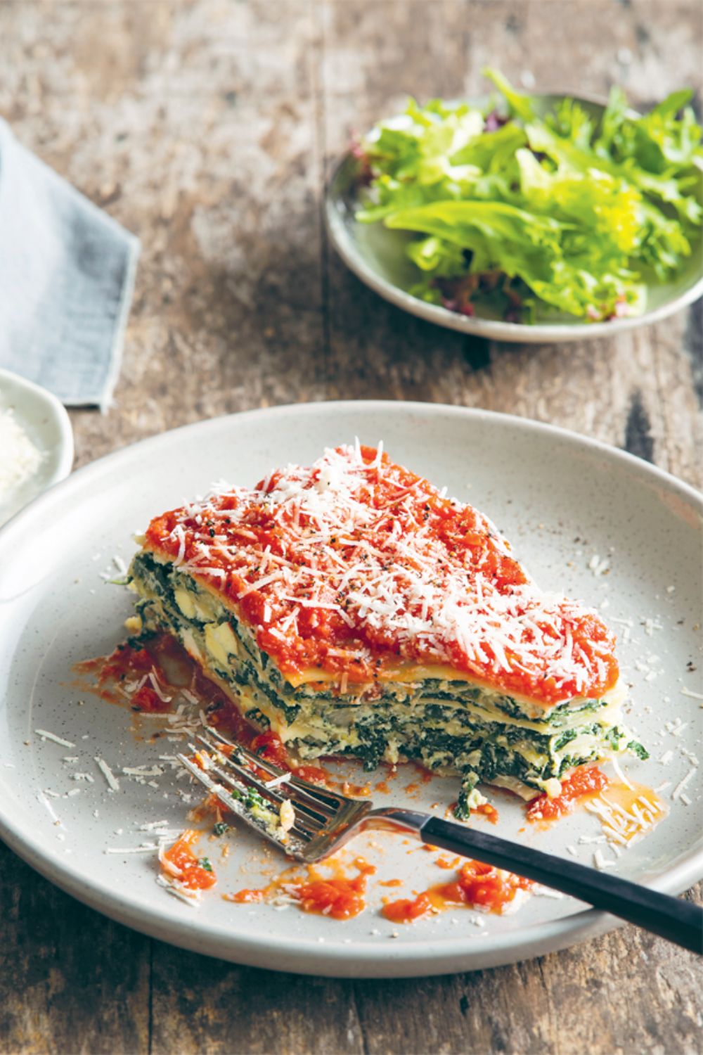 Slow Cooker Three-cheese And Silverbeet Lasagne