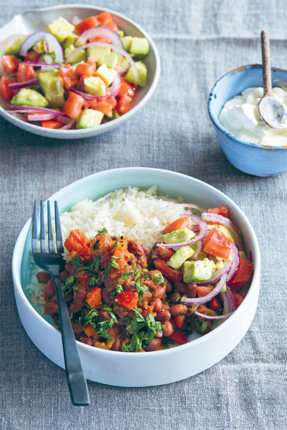 Slow Cooker Vegetarian Chilli Beans